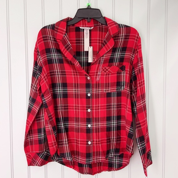 Victoria’s Secret shimmer flannel PJ set - Picture 7 of 16